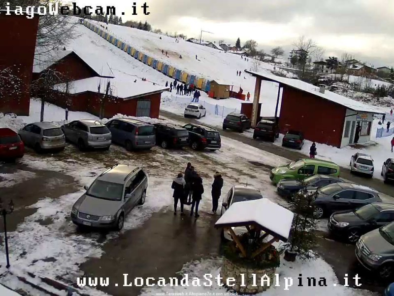 Locanda Stella Alpina webcam Asiago 03 gennaio 2016 ore 15.50